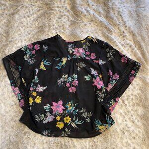Floral Sharagano Blouse